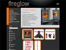 Tablet Screenshot of fireglowstoves.co.uk